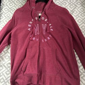 Large Aeropostale zip up hoodie